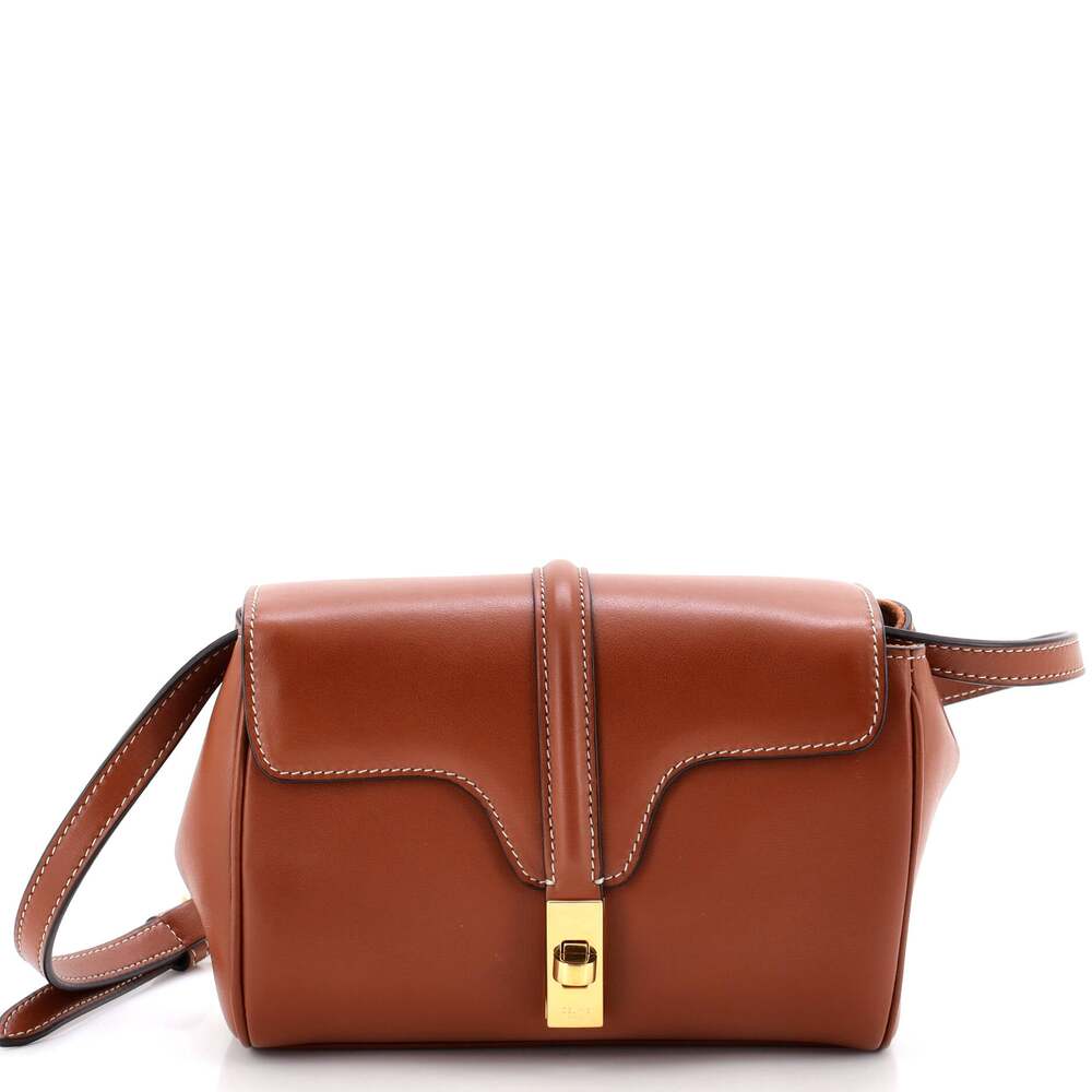 Celine Soft 16 Bag Smooth Calfskin Mini #269126C18B